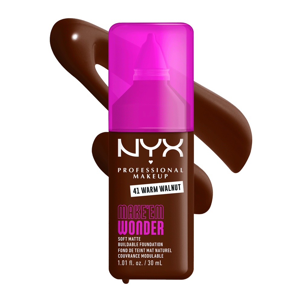 Bild: NYX Professional Make-up Make 'EM Wonder Foundation Warm Walnut 41