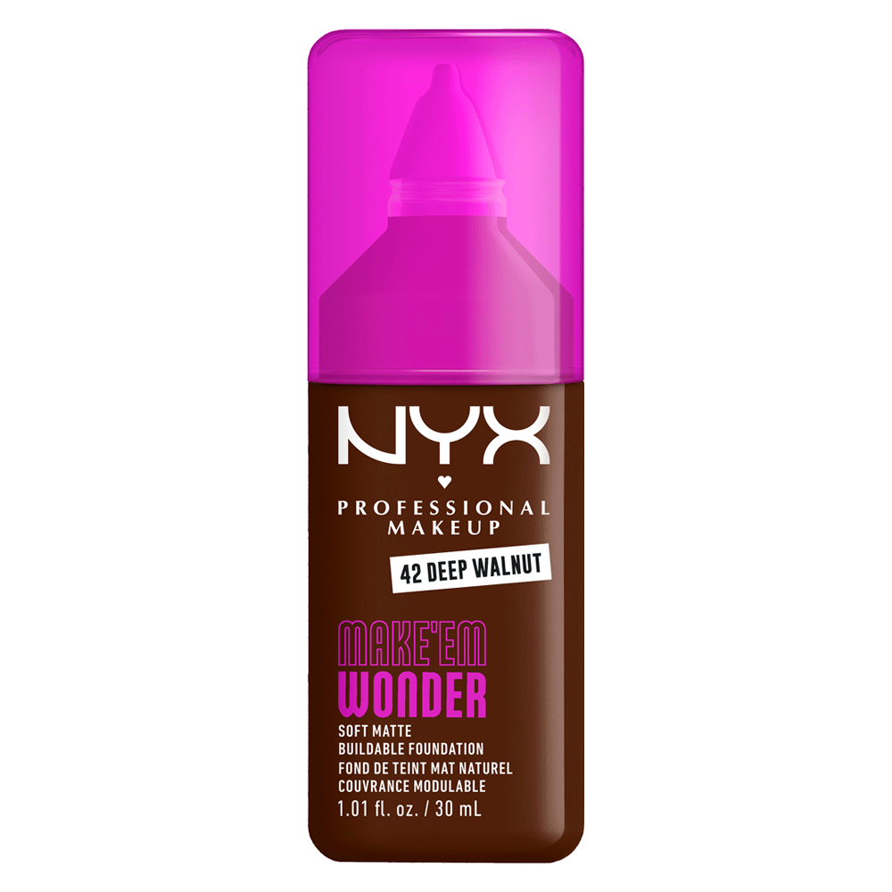 Bild: NYX Professional Make-up Make 'EM Wonder Foundation Deep Walnut 42