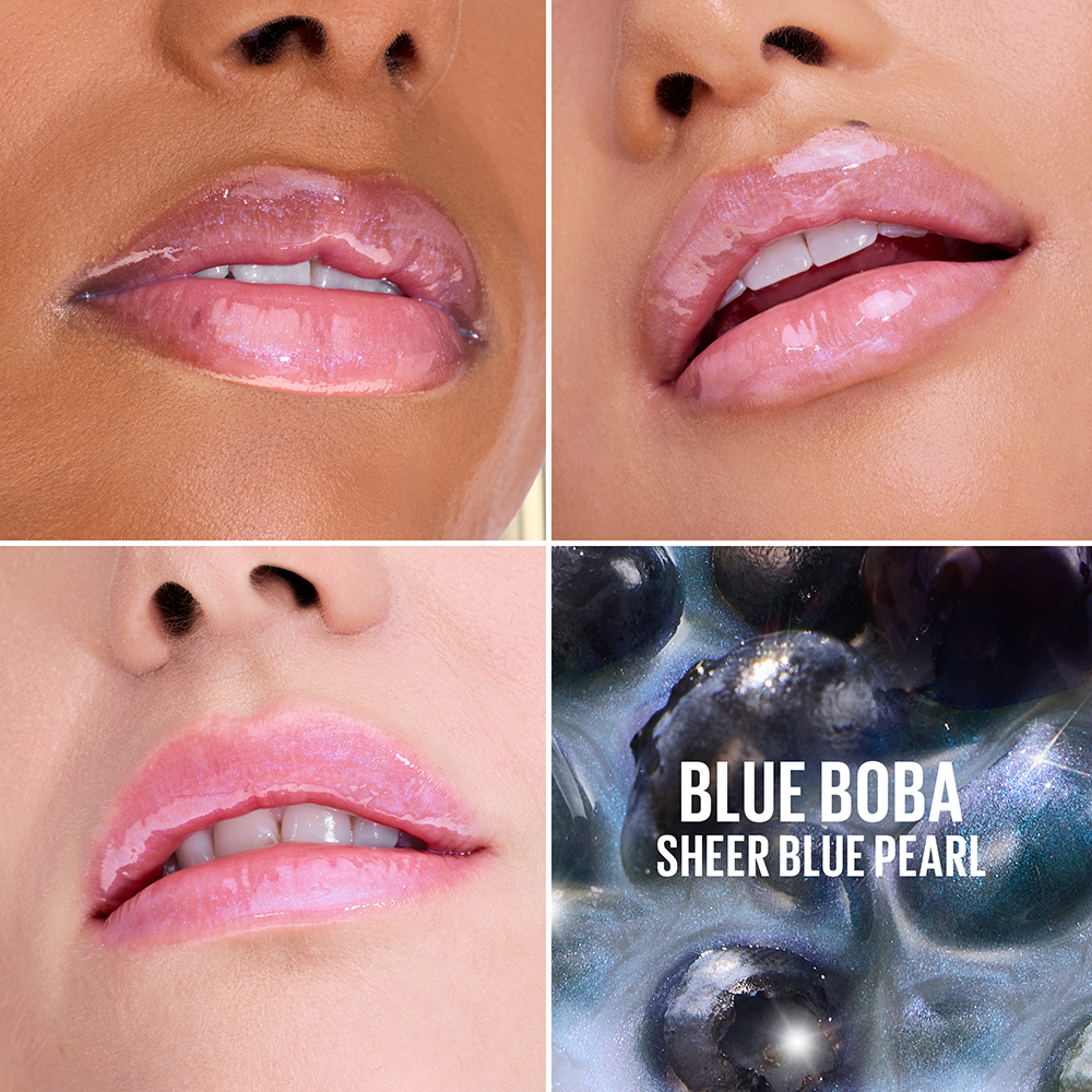 Bild: MAYBELLINE Lifter Gel Lip Oil-in-Gel Blue Boba