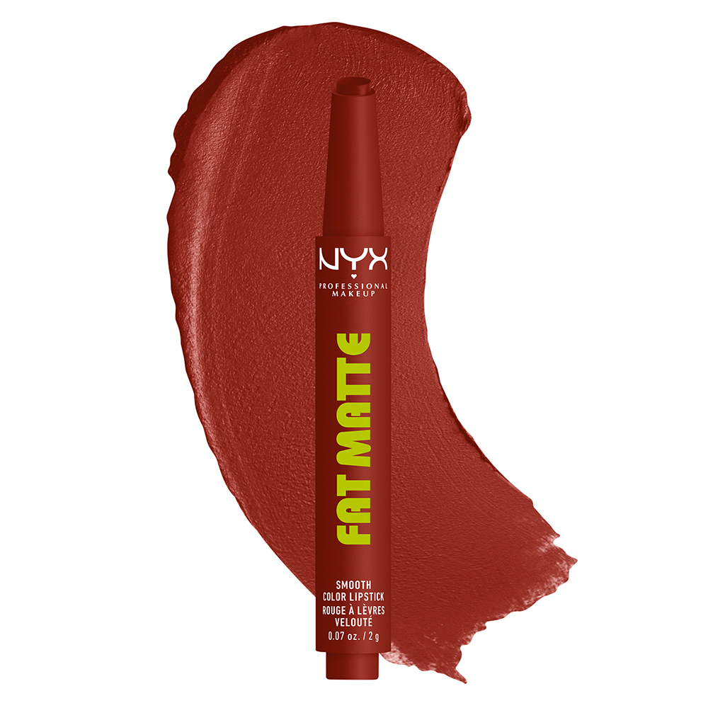 Bild: NYX Professional Make-up Fat Matte Smooth Lippenstift Cocoa Cuddles