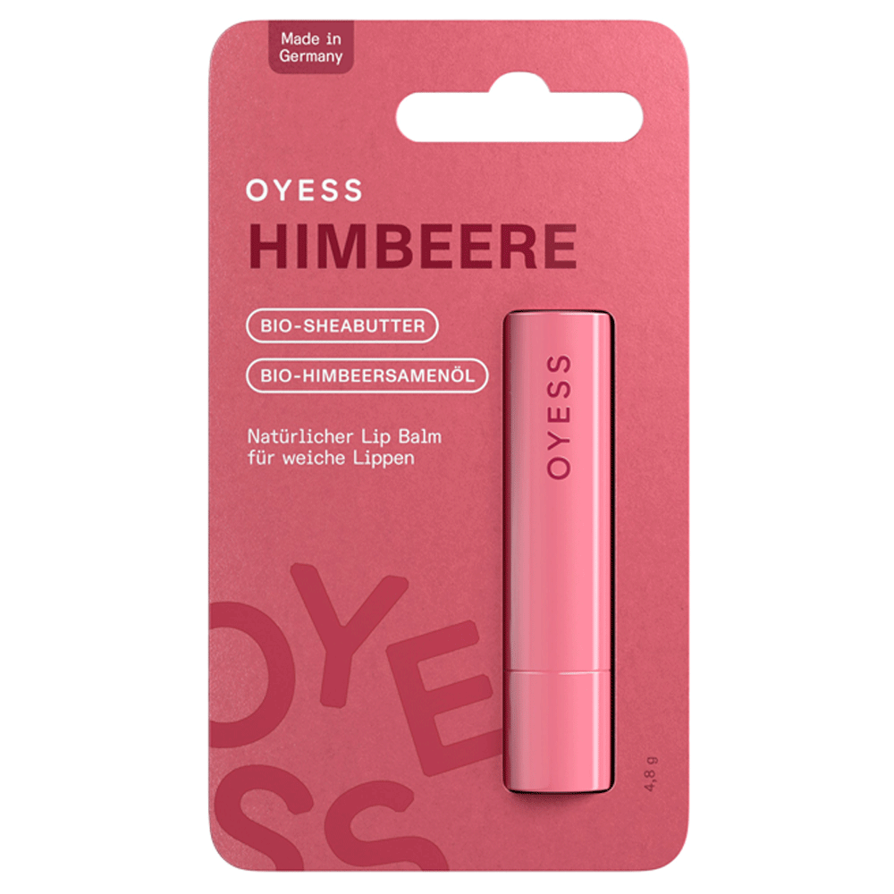 Bild: Oyess Lip Balm Himbeere 