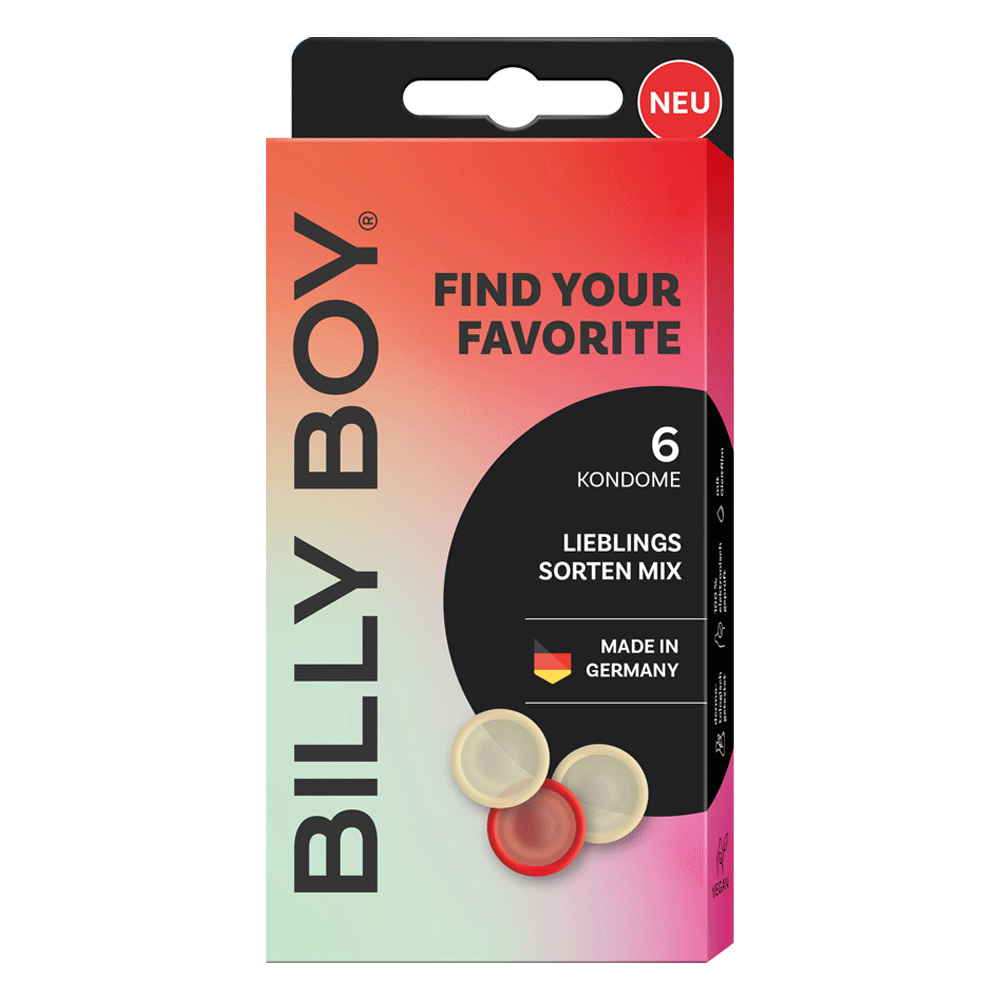 Bild: BILLY BOY Kondome Find your Favorite 6er 