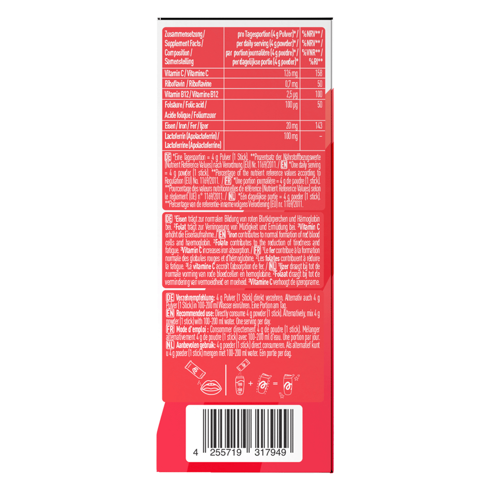Bild: More Eisen+ Sticks Rote Beeren