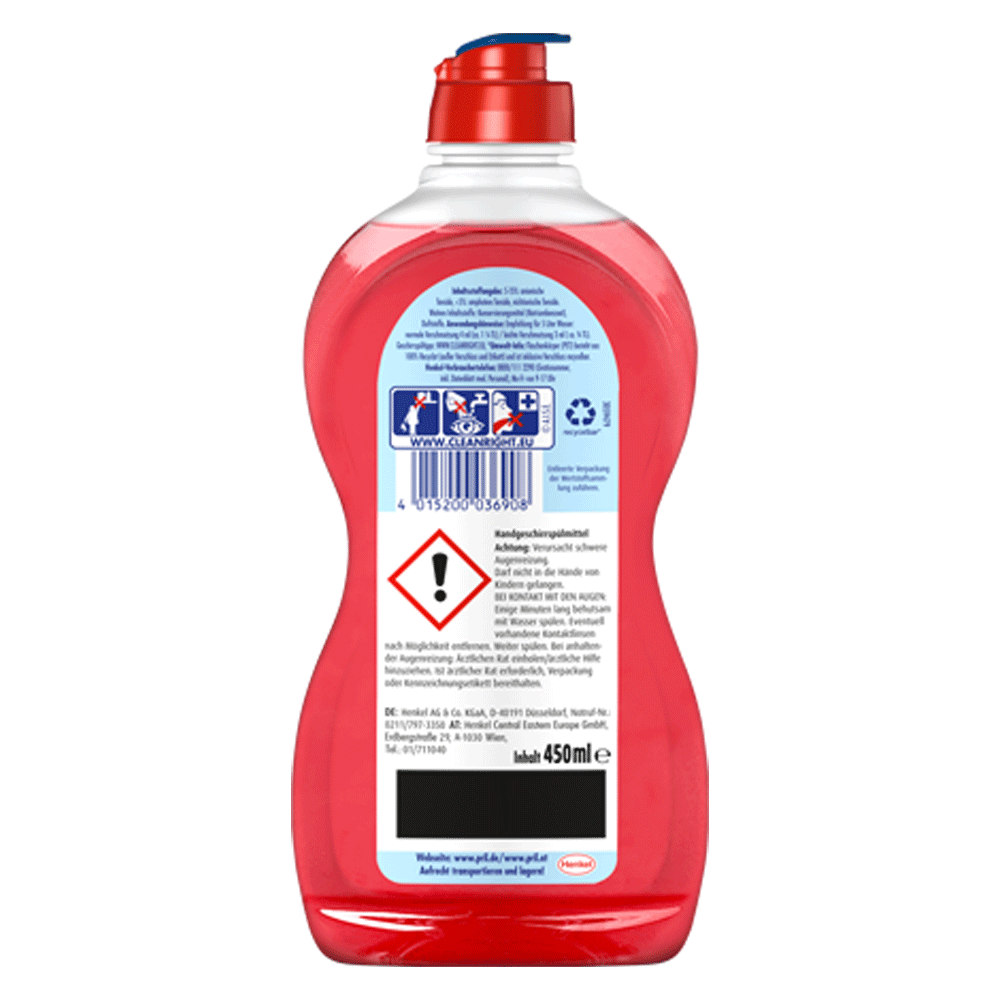 Bild: Pril Handgeschirrspülmittel Grapefruit Breeze Limited Sticker Edition 