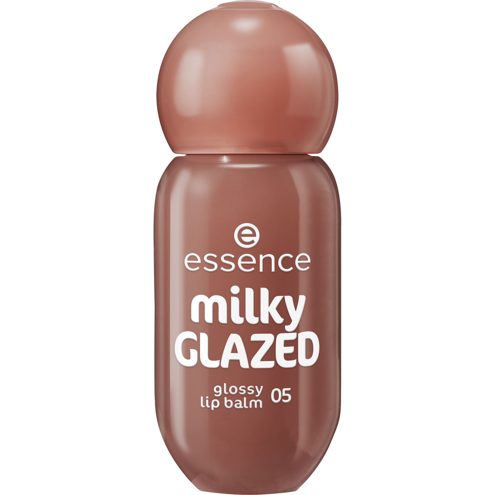 Bild: essence milky GLAZED glossy lip balm Latte-tude
