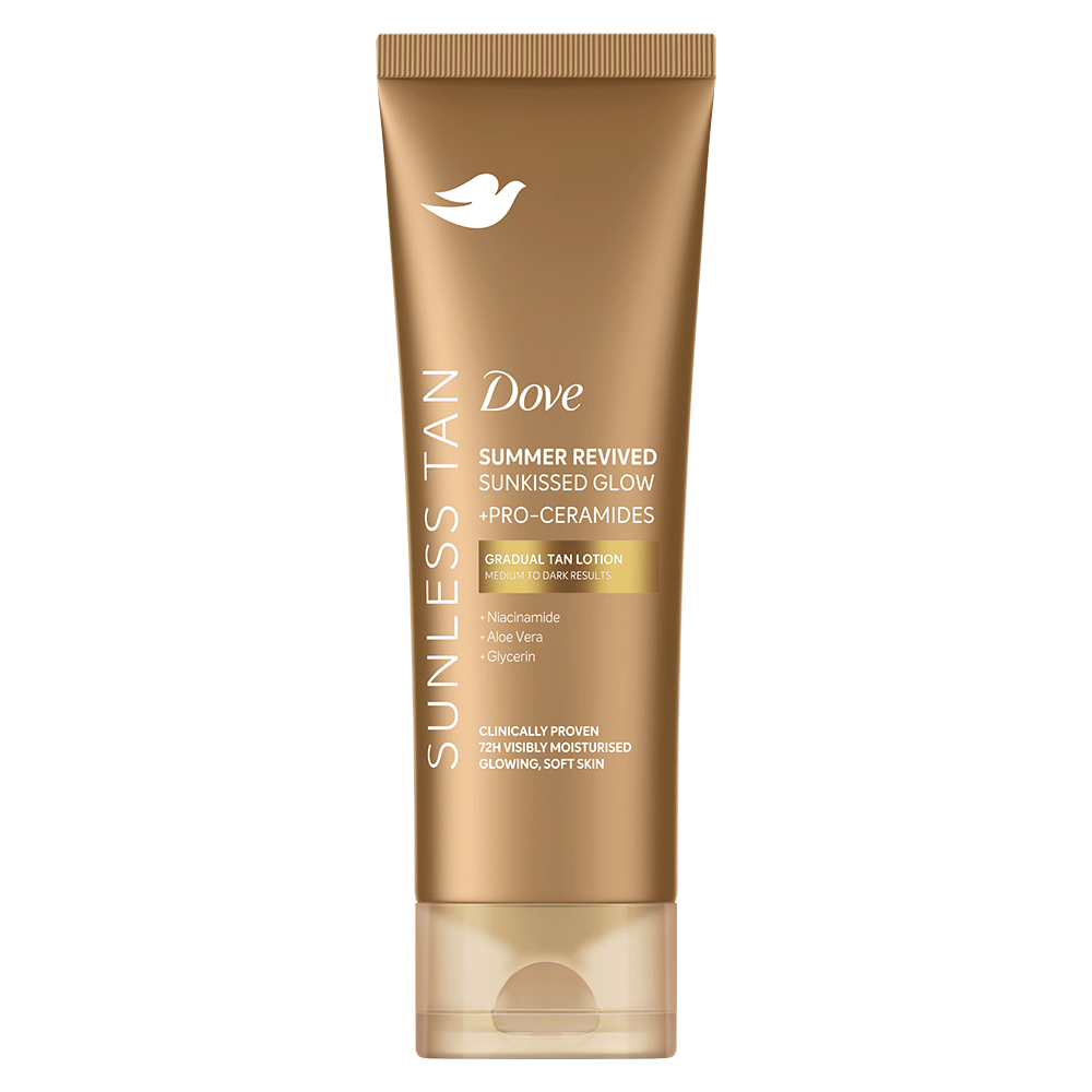 Bild: Dove Body Lotion Summer Revive Dark 