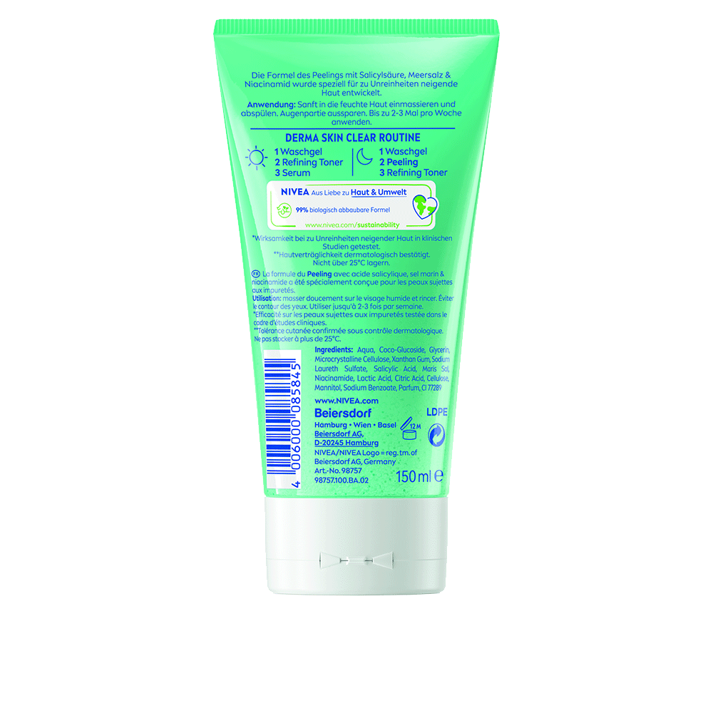 Bild: NIVEA Derma Skin Clear Peeling