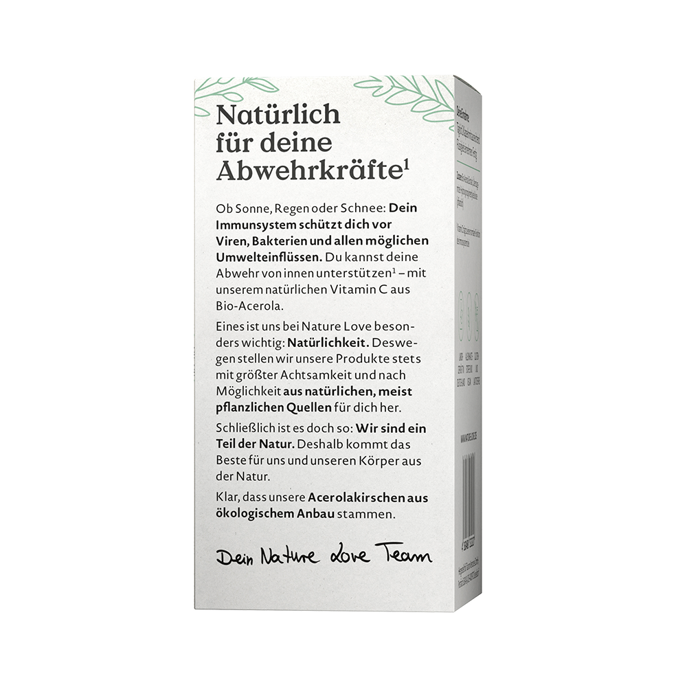 Bild: NATURE LOVE Natürliches Vitamin C 