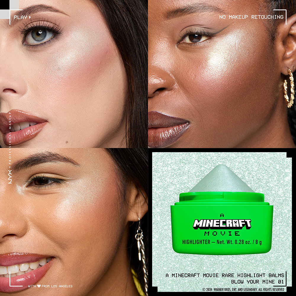 Bild: NYX Professional Make-up Minecraft Highlighter Balm 1