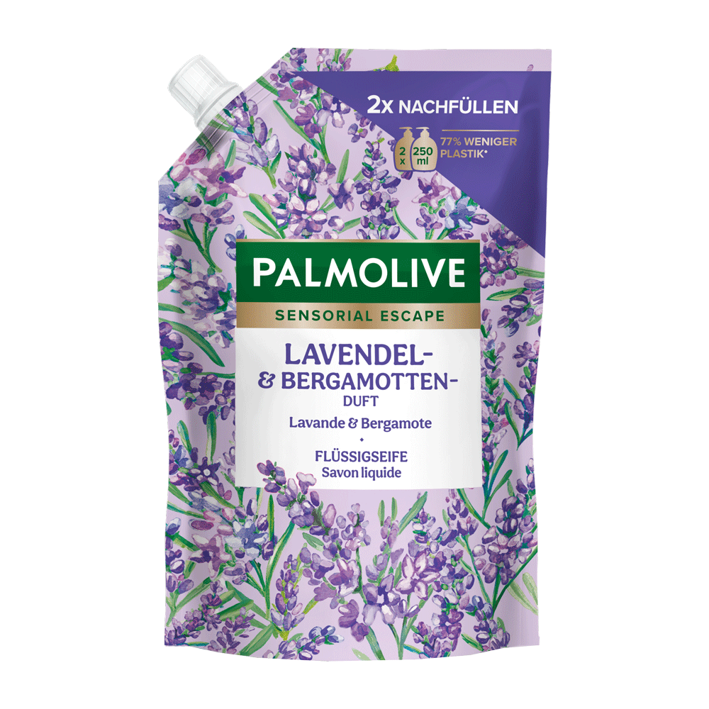 Bild: Palmolive Seife Lavendel & Bergamotte Nachfüllung
