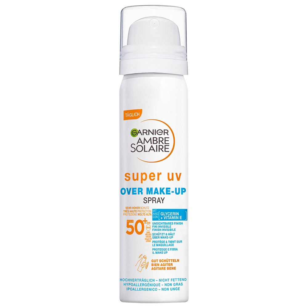 Bild: GARNIER AMBRE SOLAIRE Super UV Over Make Up Spray