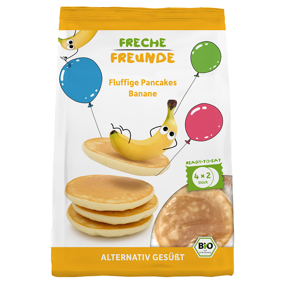 Bild: Freche Freunde Fluffige Pancakes Banane 