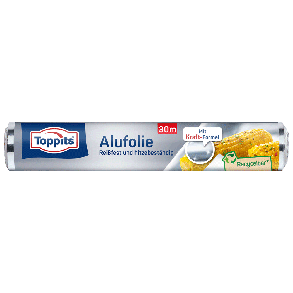 Bild: Toppits Alufolie Recycelbar 