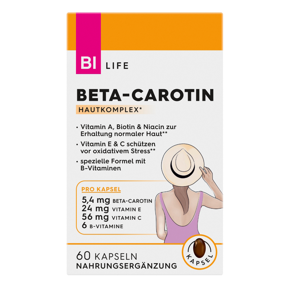 Bild: BI LIFE Beta-Carotin Hautkomplex