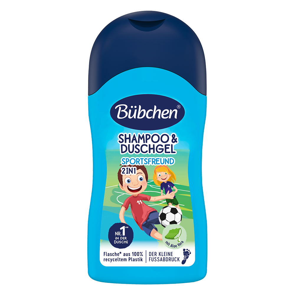 Bild: Bübchen Shampoo und Duschgel Sportsfreund Mini