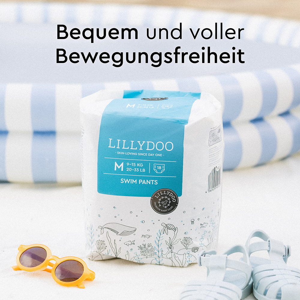 Bild: LILLYDOO Schwimmwindeln Größe M (9-15 kg) 