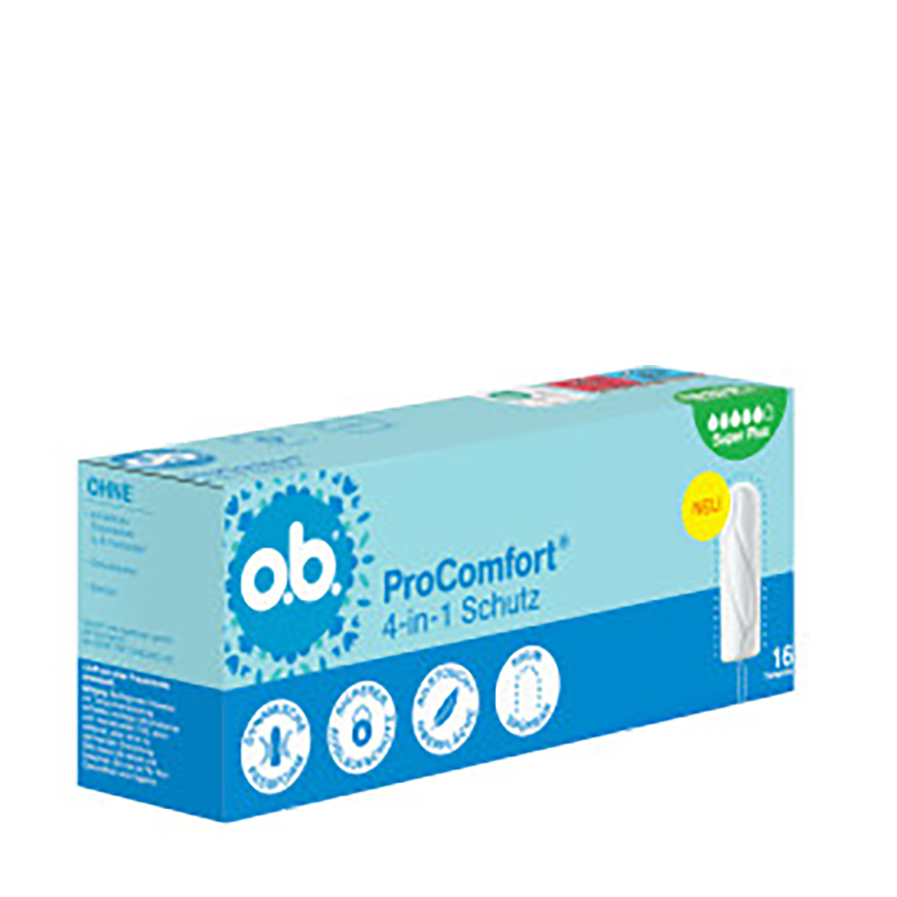 Bild: o.b. ProComfort Tampons Super Plus 