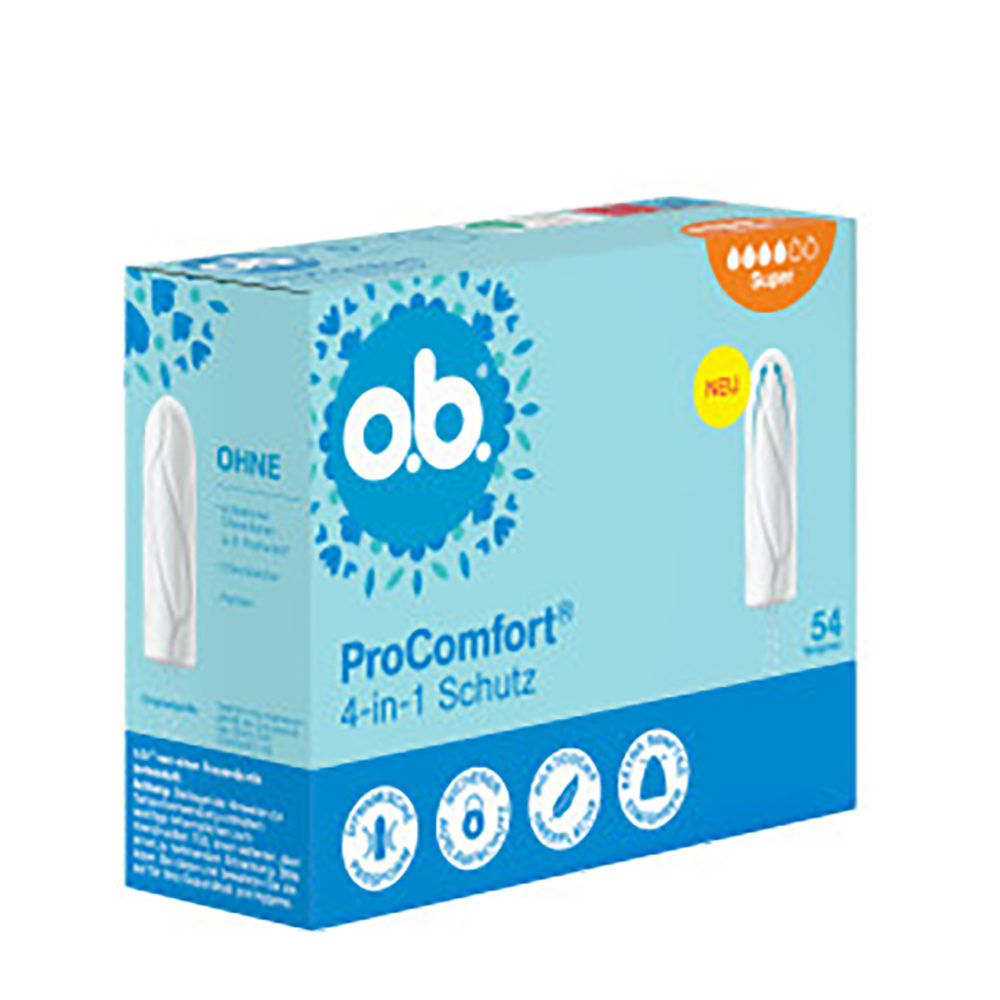 Bild: o.b. ProComfort Tampons Super 