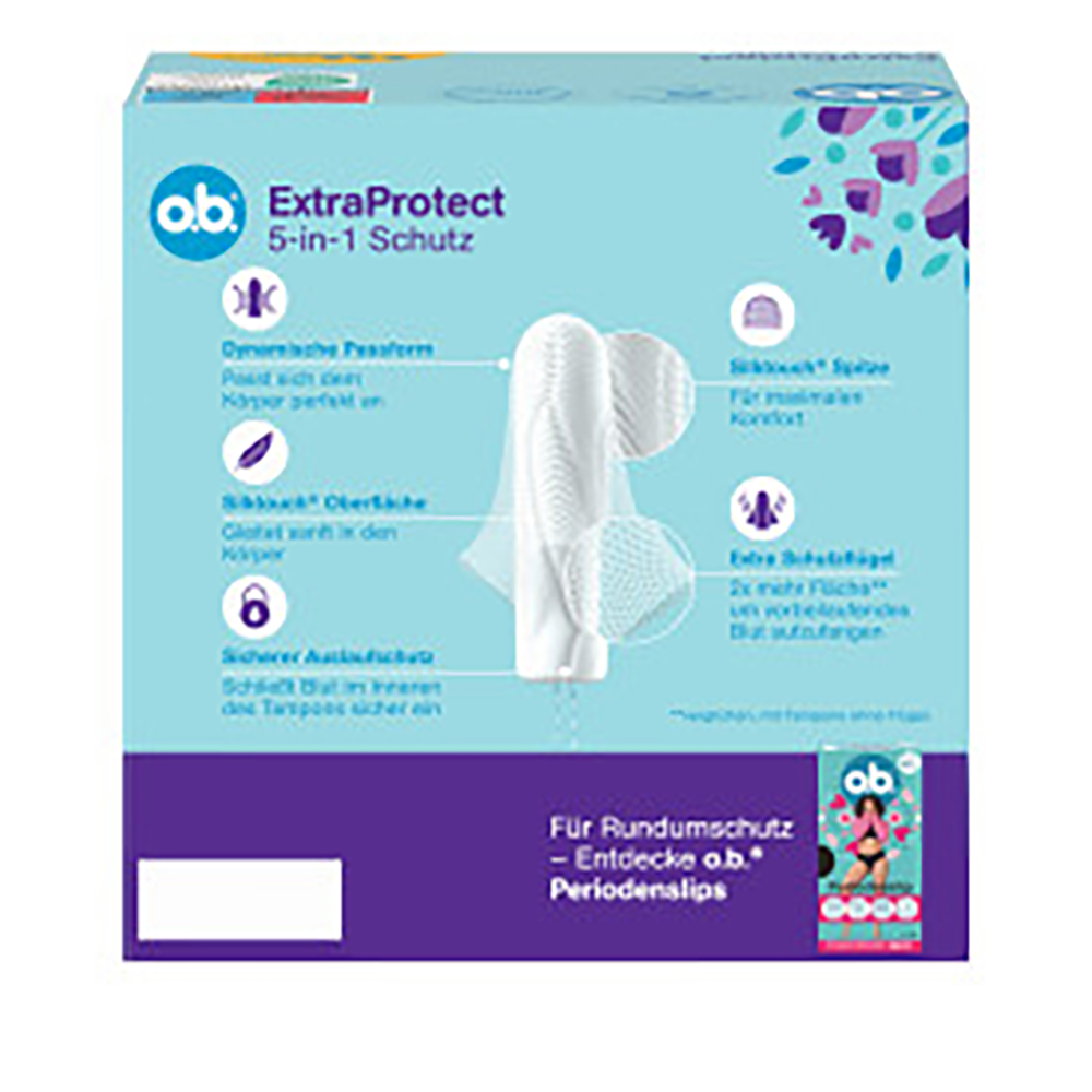 Bild: o.b. Extra Protect Tampons Normal 