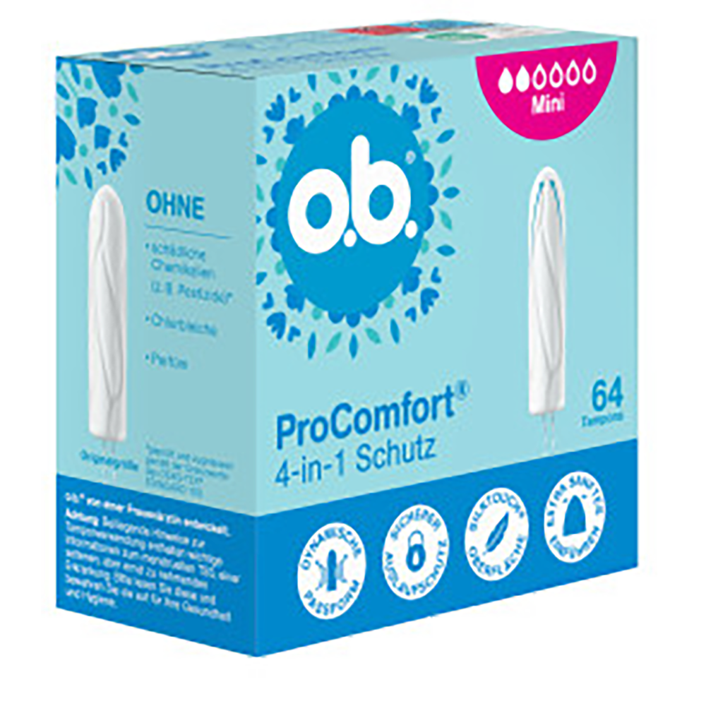 Bild: o.b. ProComfort Tampons Mini 