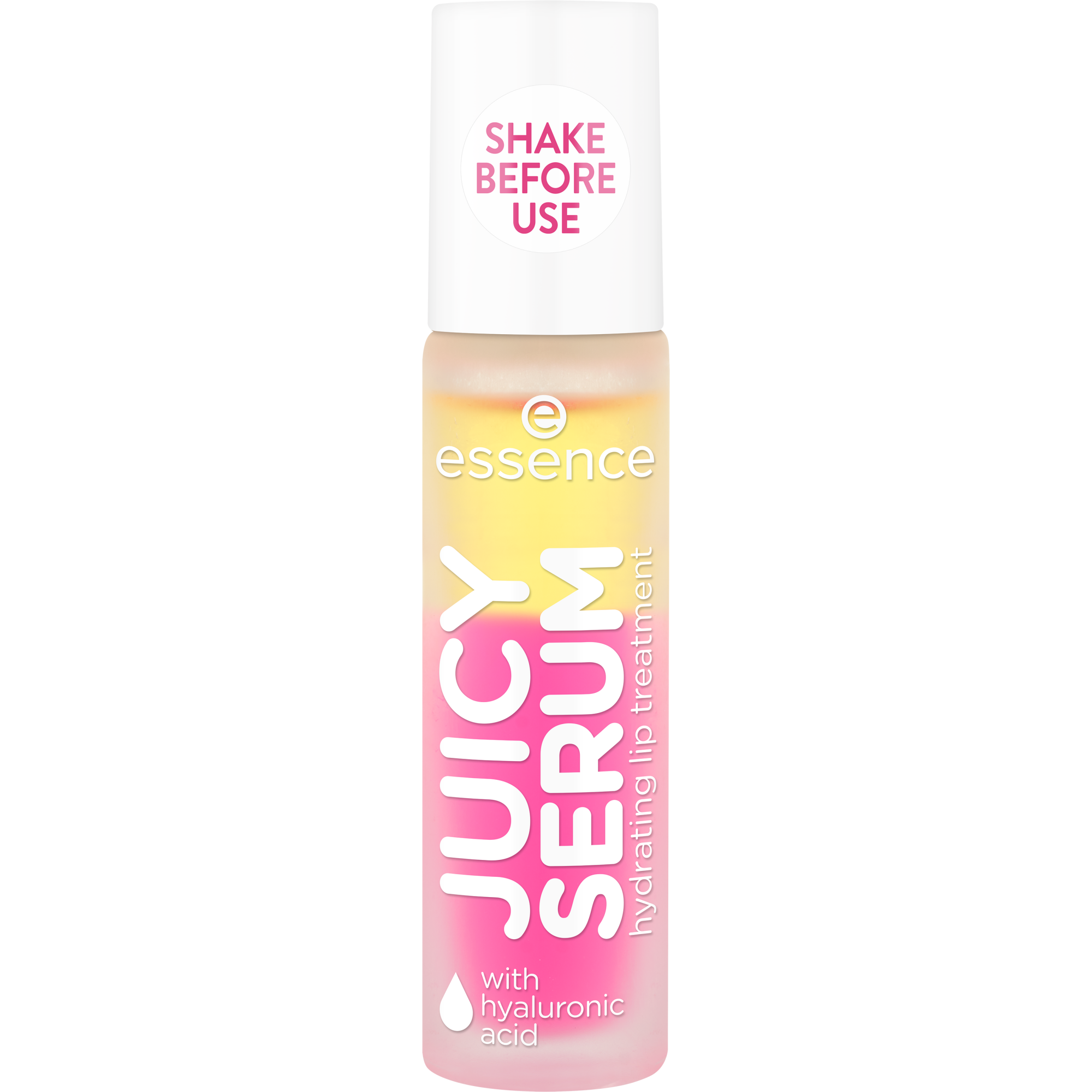 Bild: essence JUICY SERUM hydrating lip treatment 
