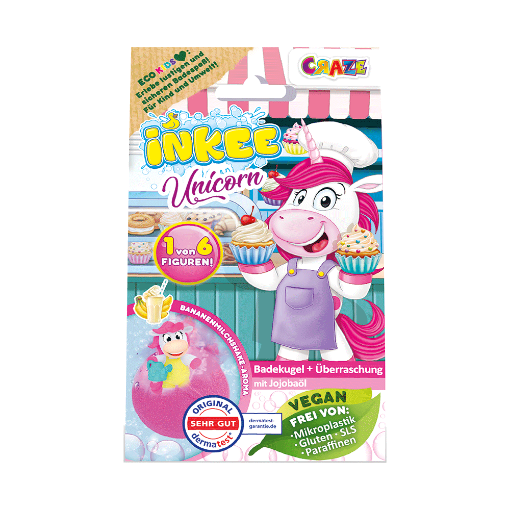 Bild: Craze Badekugel Einhorn 