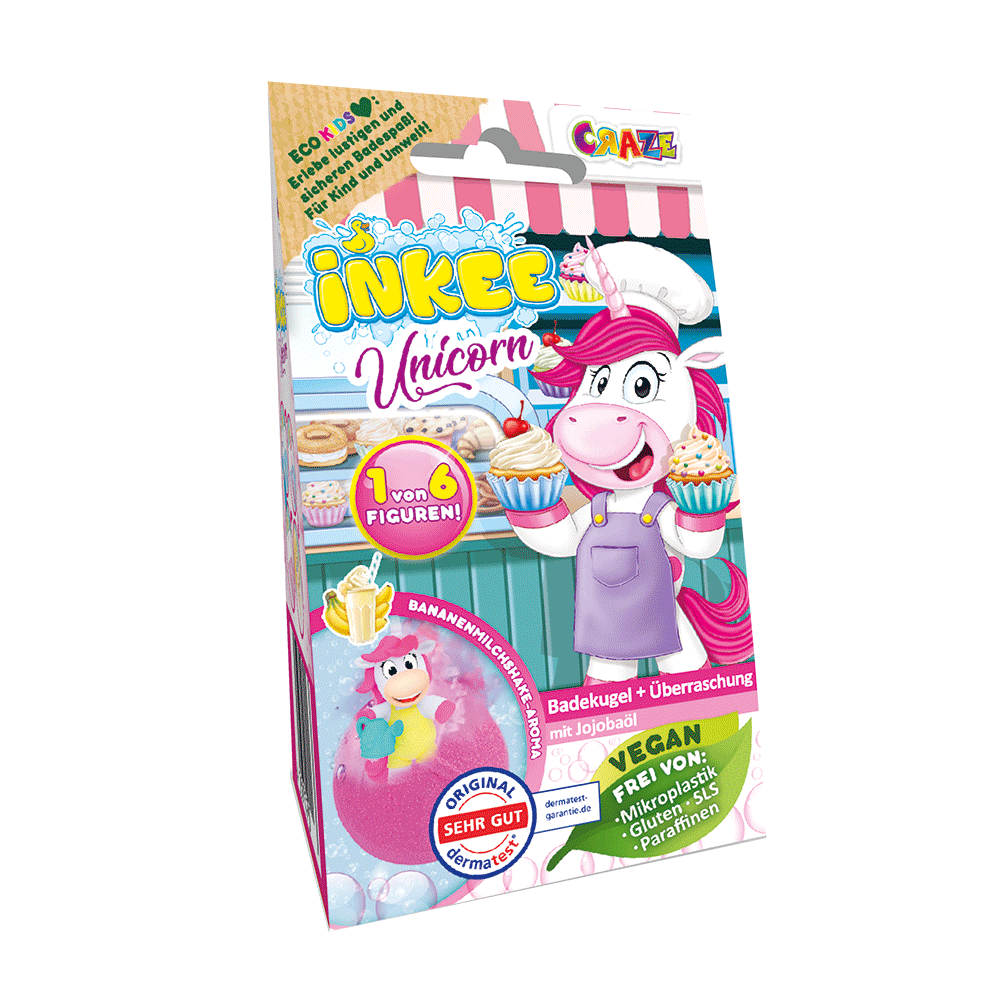 Bild: Craze Badekugel Einhorn 