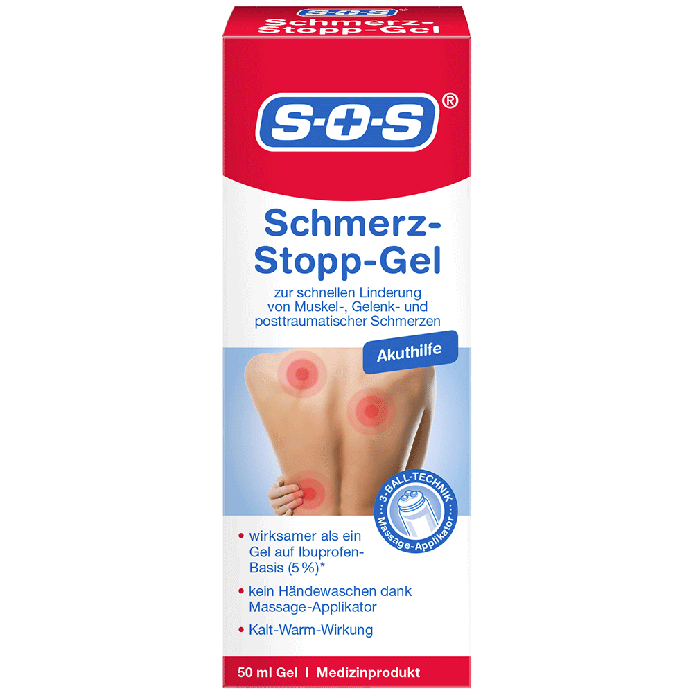 Bild: SOS Schmerzen Stopp Gel