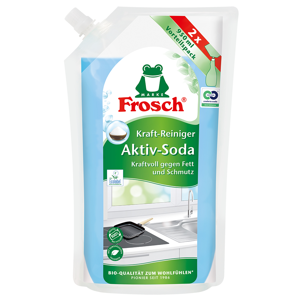 Bild: Frosch Kraft-Reiniger Aktiv-Soda Nachfüllung 