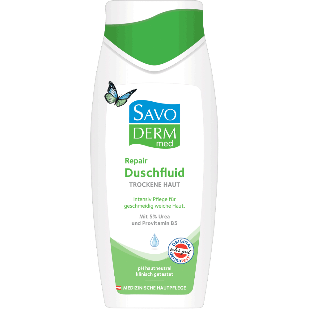 Bild: SAVODERM med Duschfluid Repair