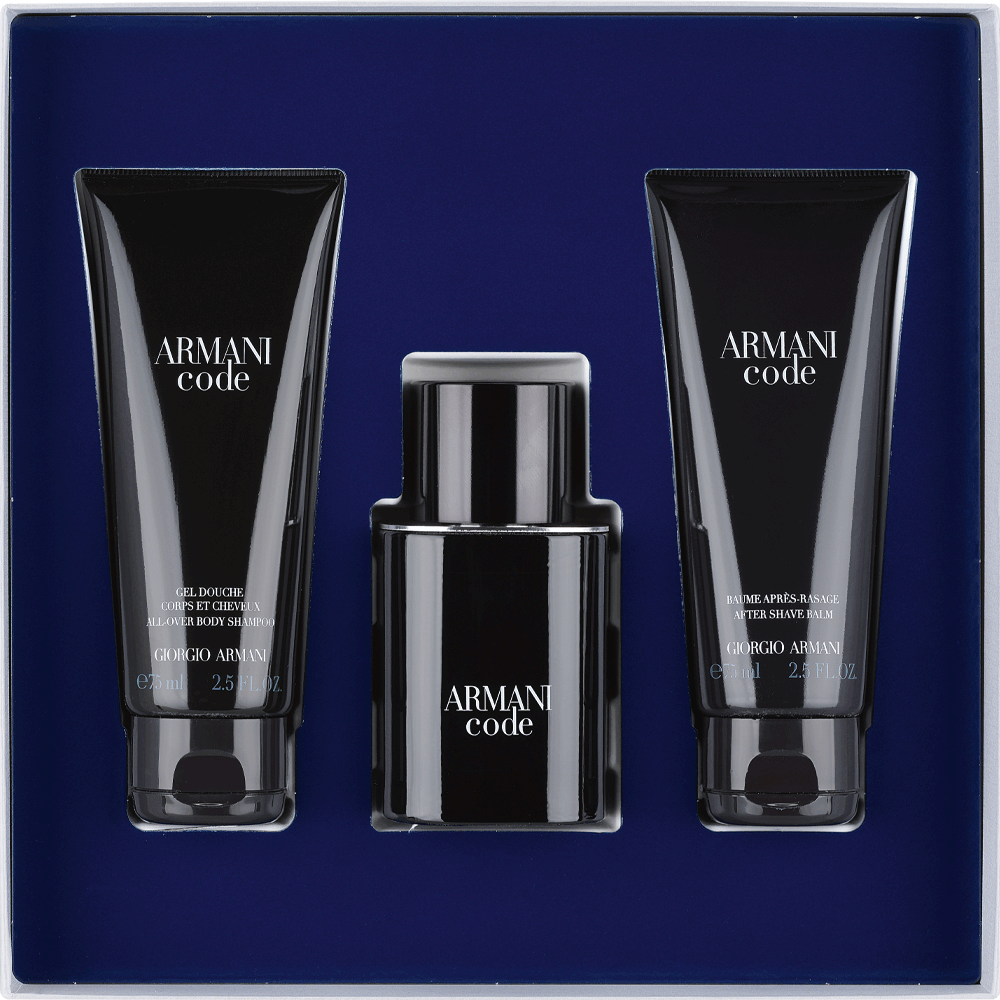 Bild: Giorgio Armani Code Geschenkset Eau de Toilette 50ml + Duschgel 75 ml + After Shave Balm 75 ml