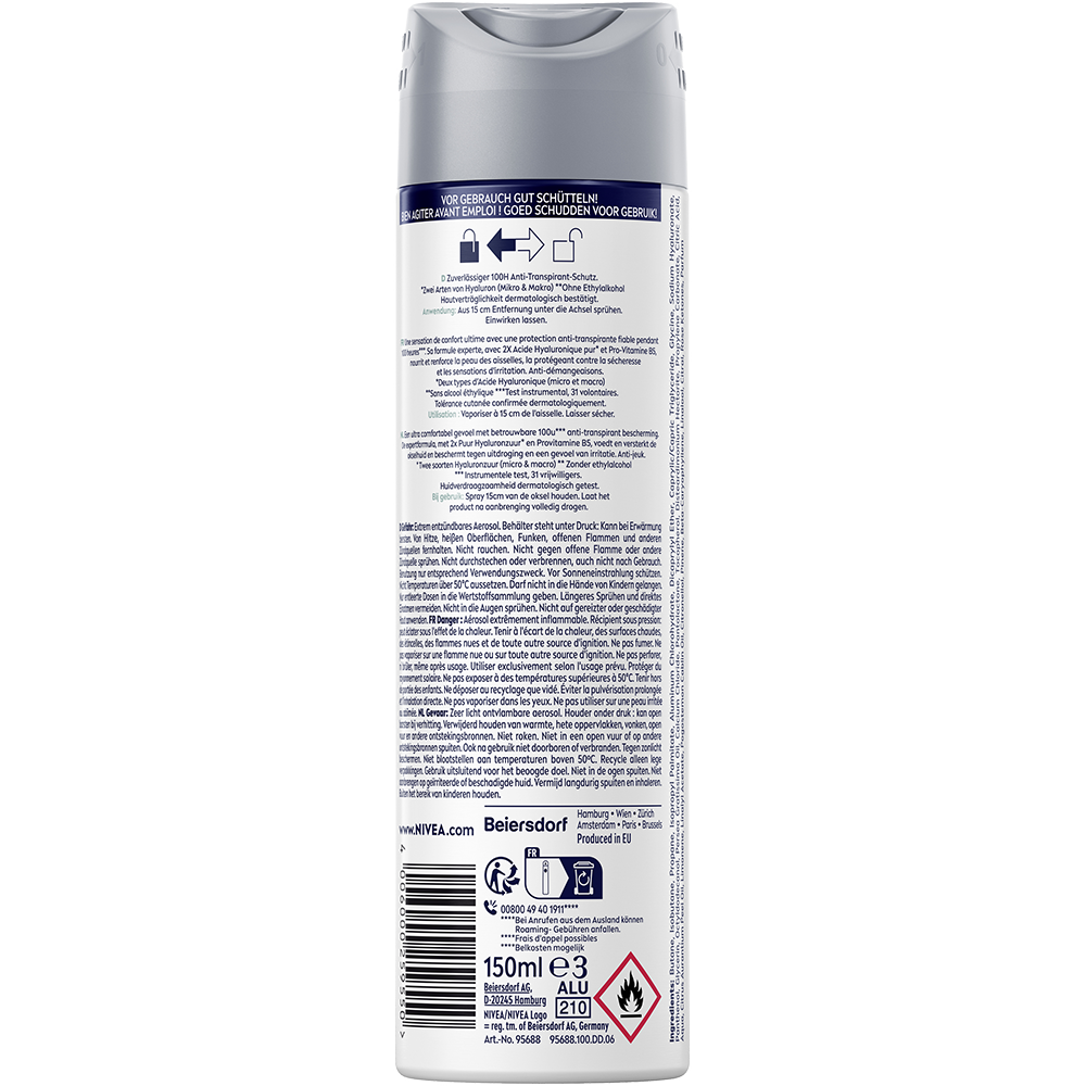 Bild: NIVEA MEN Deo Spray Derma Control Clinical Ultra Comfort 