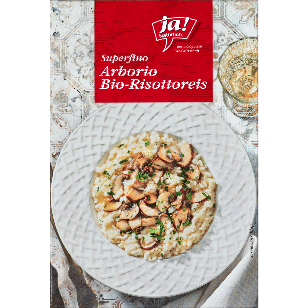 Bild: ja! Natürlich. Risottoreis Arborio