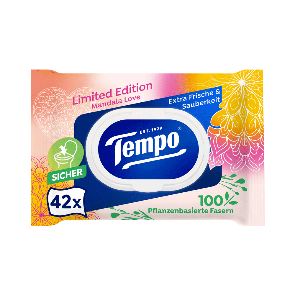 Bild: Tempo Feuchtes Toilettenpapier Limited Edition