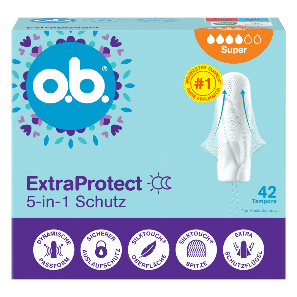 Bild: o.b. Extra Protect Tampons Super 