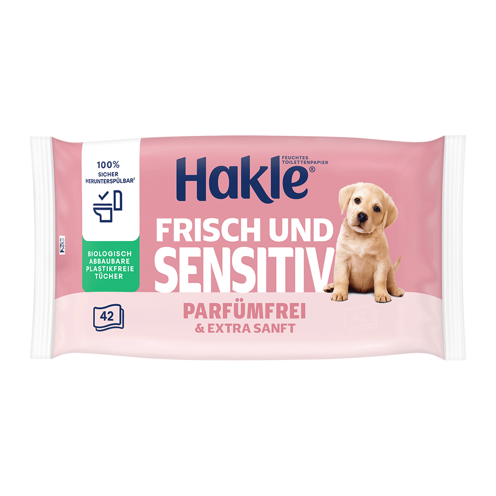 Bild: Hakle Feuchtes Toilettenpapier Frisch und Sensitiv