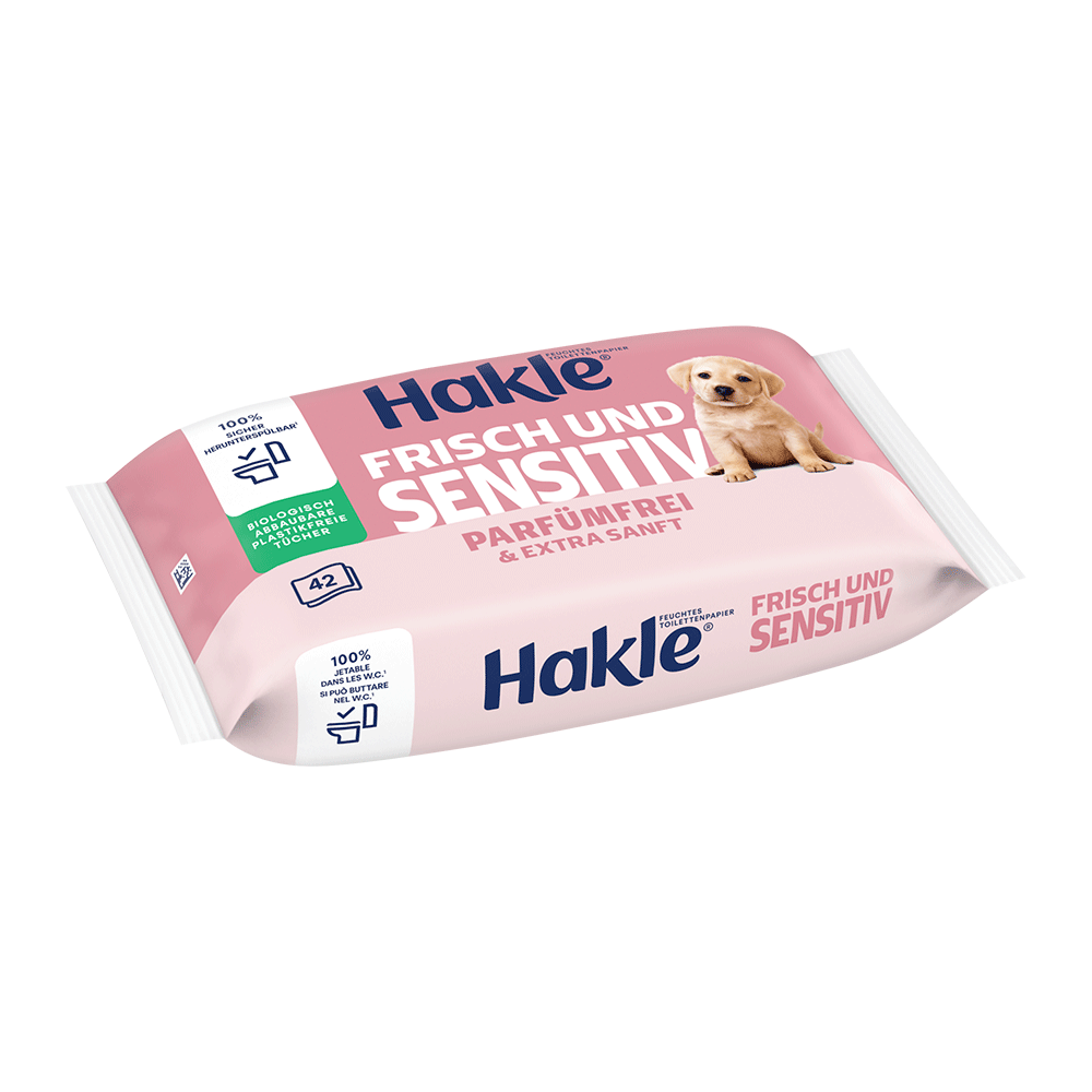 Bild: Hakle Feuchtes Toilettenpapier Frisch und Sensitiv