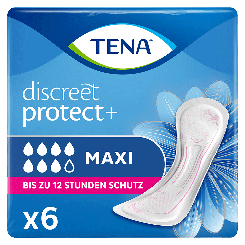 Bild: TENA Discreet Protect+ Einlagen Maxi