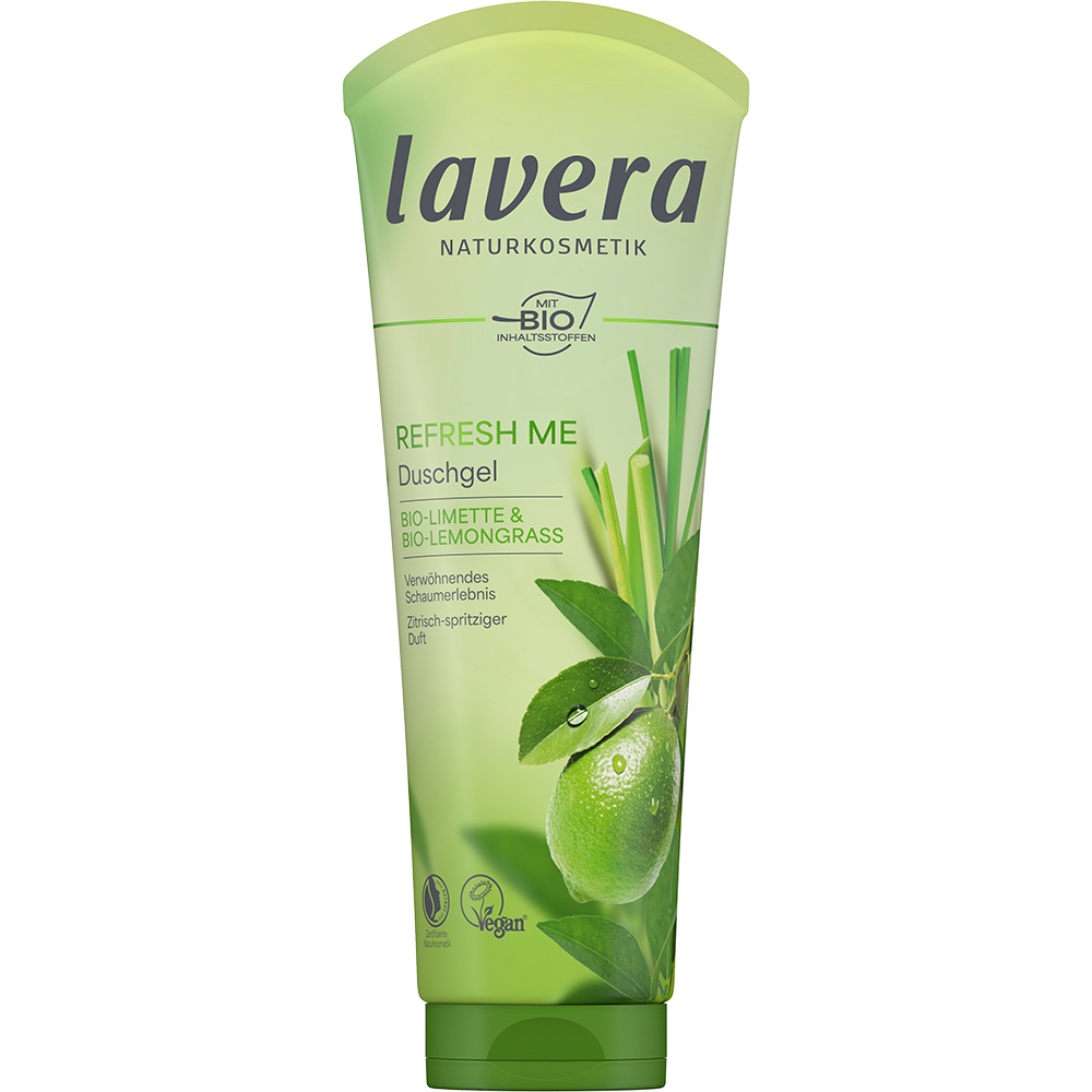 Bild: lavera Duschgel Refresh Me