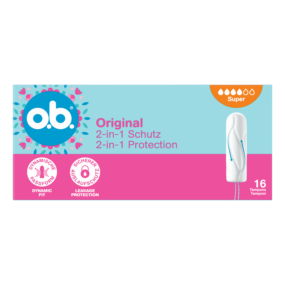 Bild: o.b. Original Tampons Super