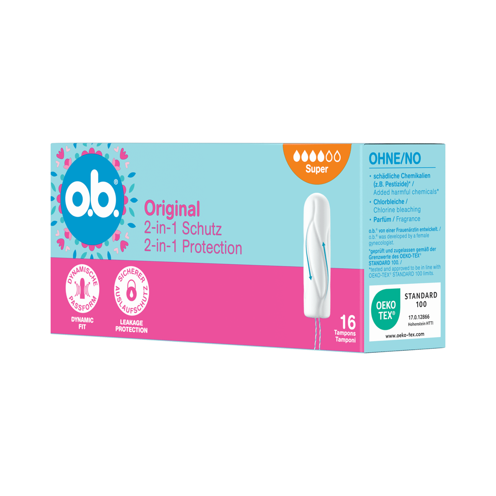 Bild: o.b. Original Tampons Super