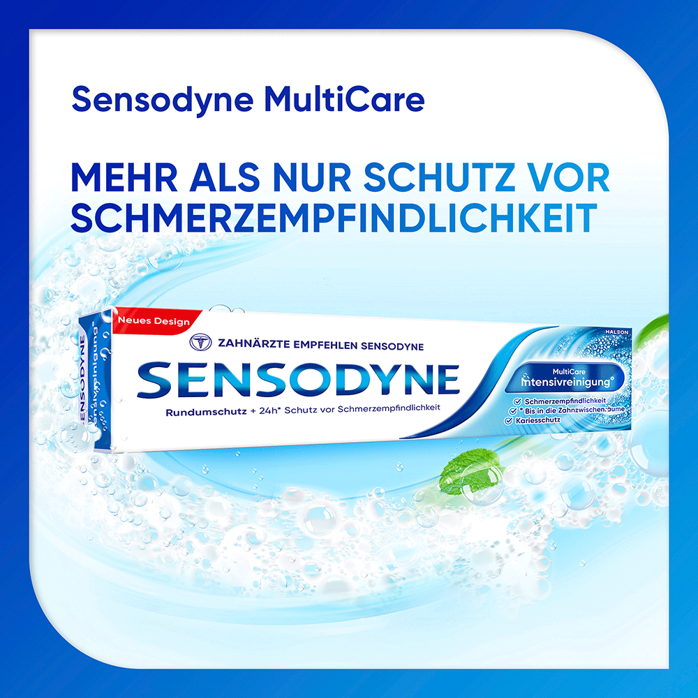 Bild: SENSODYNE Zahncreme Multicare Intensivreinigung