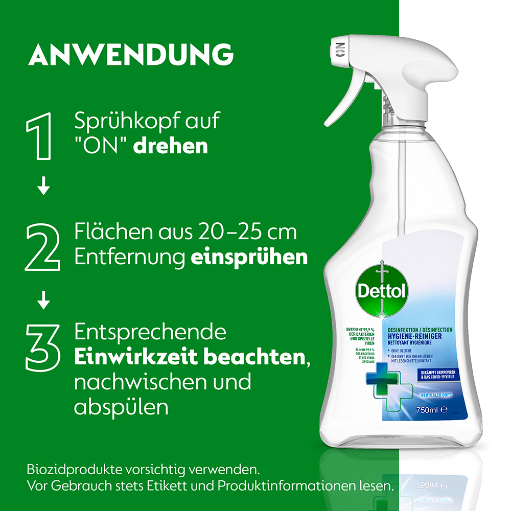 Bild: Dettol Desinfektions Reiniger