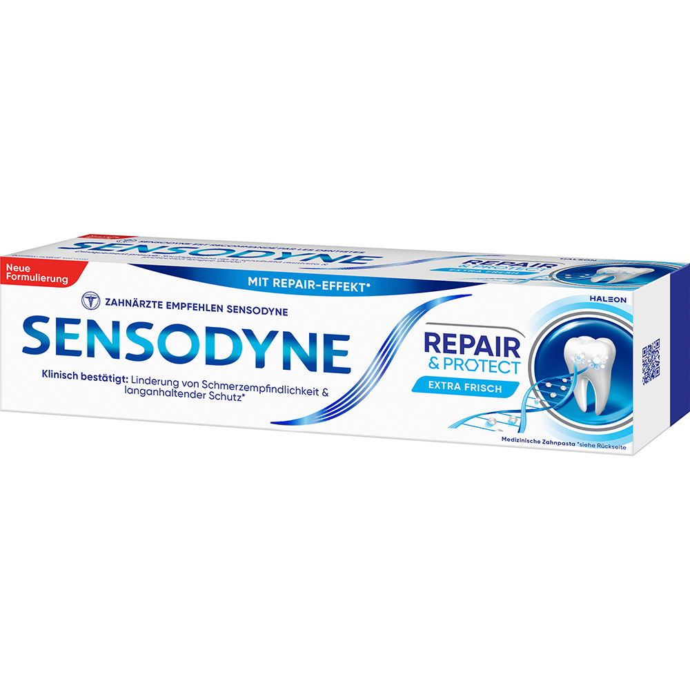 Bild: SENSODYNE Repair & Protect Zahnpasta Extra Frisch 