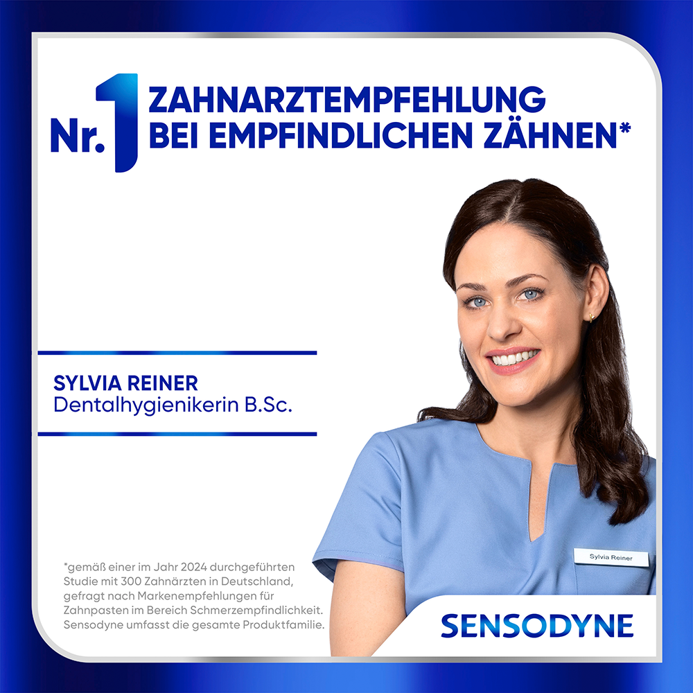 Bild: SENSODYNE Repair & Protect Zahnpasta Extra Frisch 