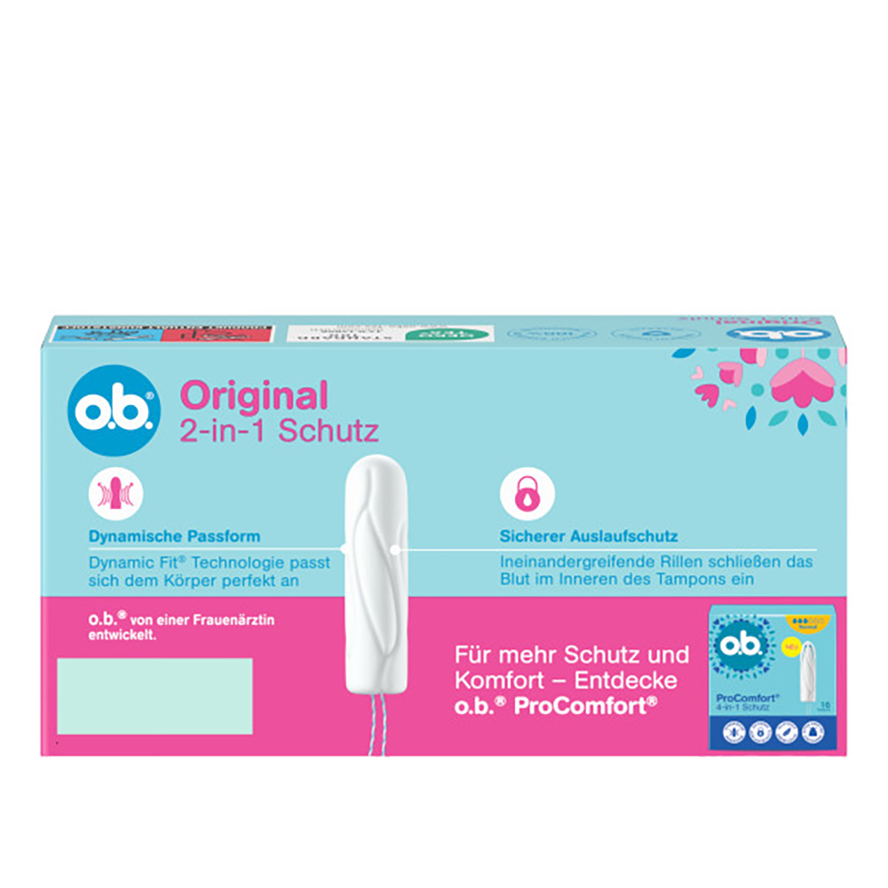 Bild: o.b. Original Tampons Normal