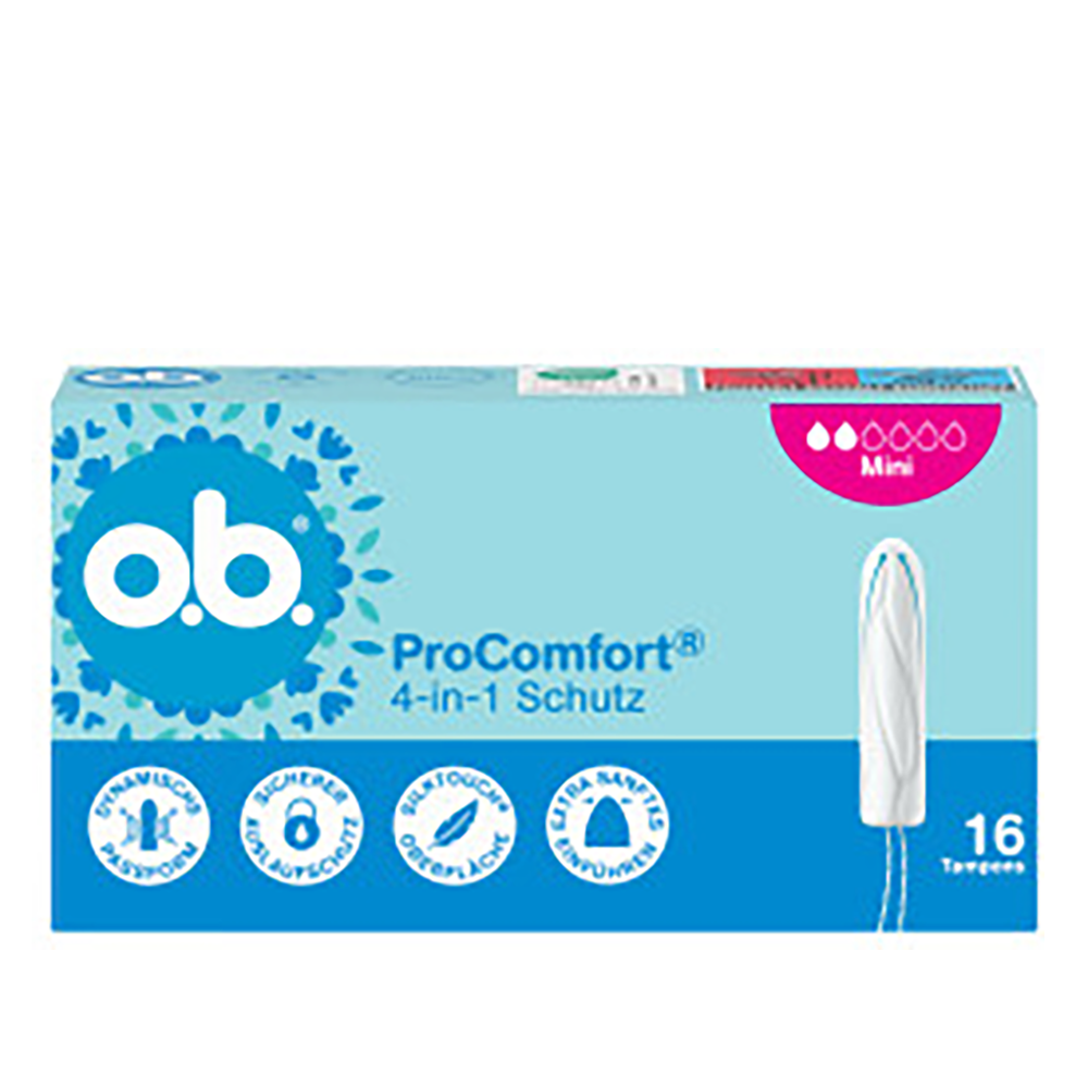 Bild: o.b. ProComfort Tampons Mini