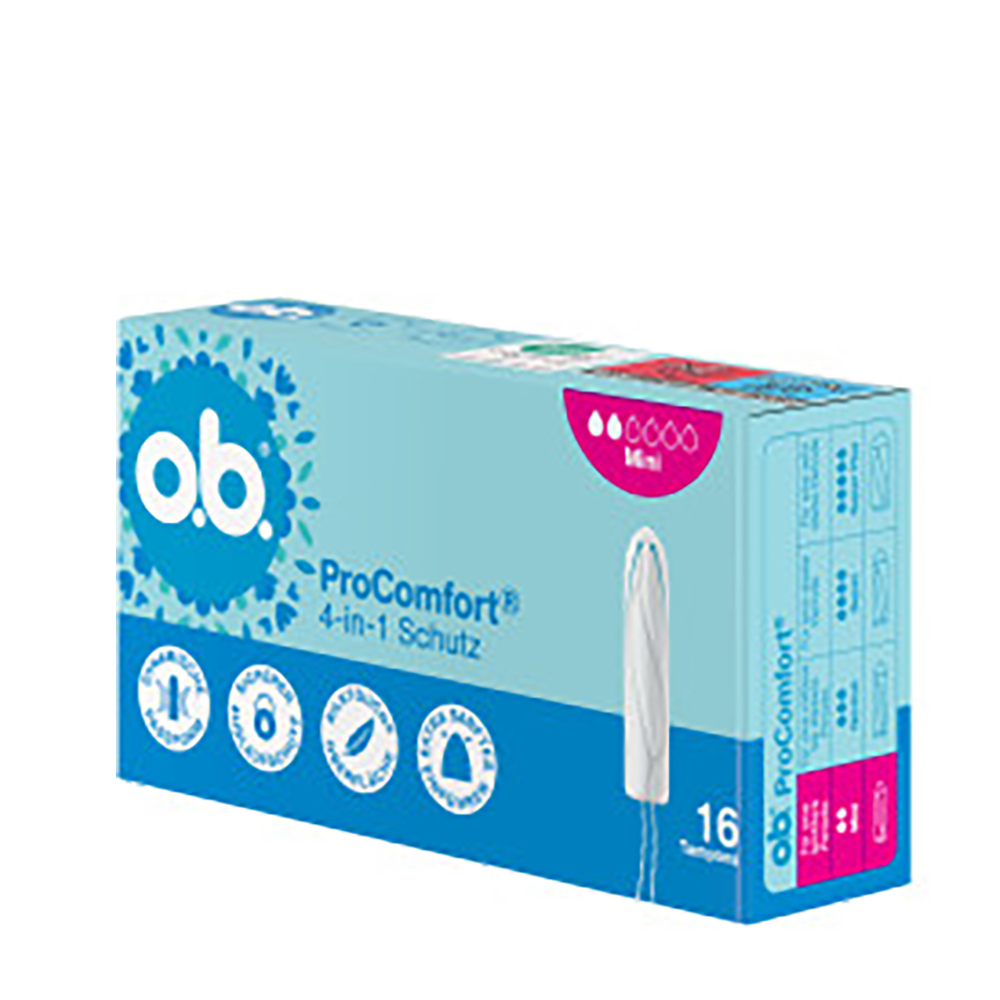 Bild: o.b. ProComfort Tampons Mini