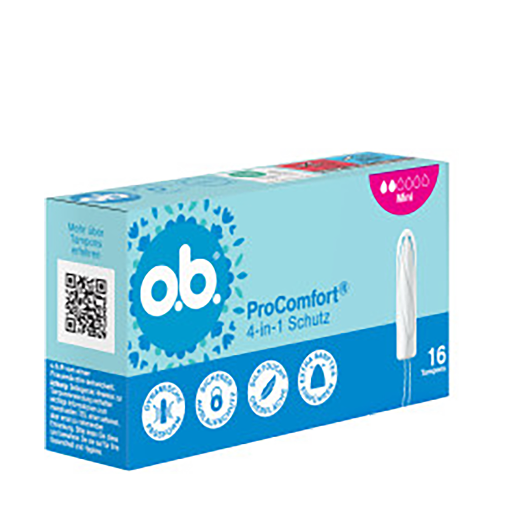 Bild: o.b. ProComfort Tampons Mini