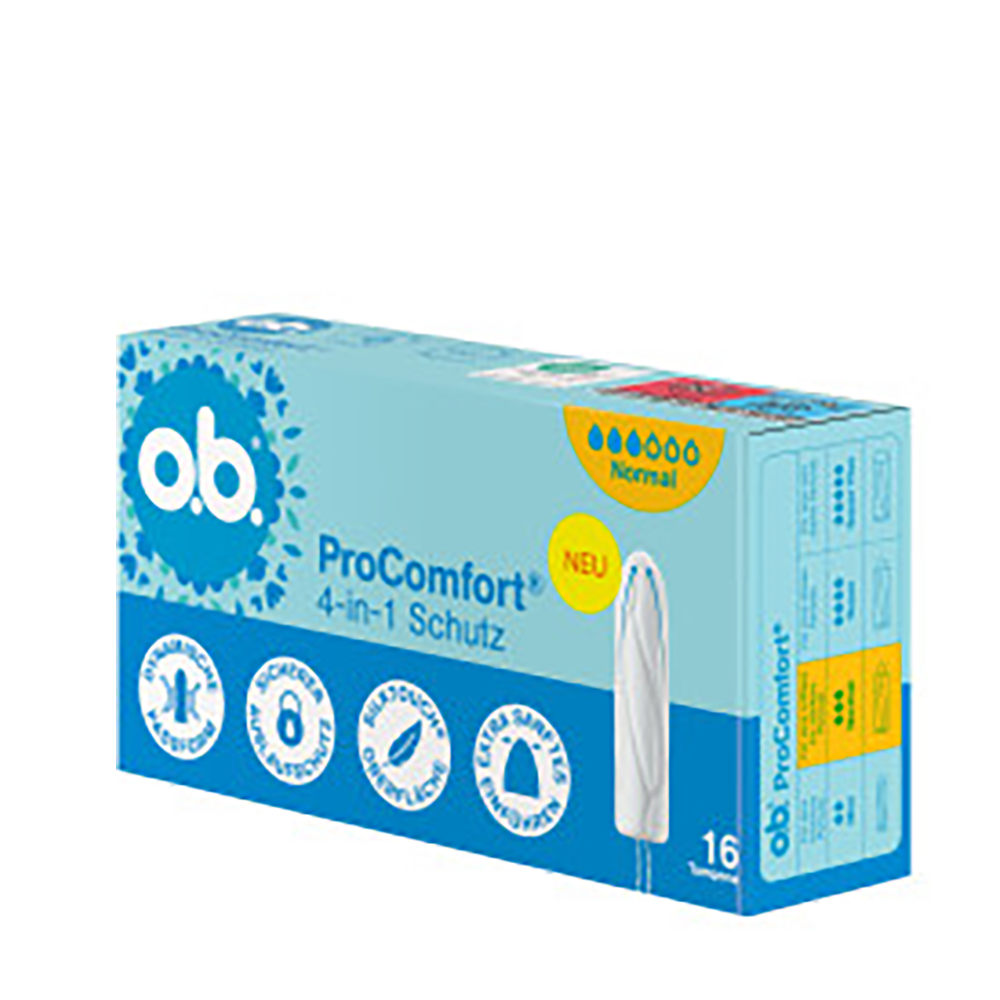 Bild: o.b. ProComfort ProComfort Tampons Normal